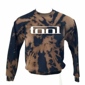 TOOL Rock Band Acid Washed, Distressed Pullover Crewneck, Sweatshirt - y2k punk
